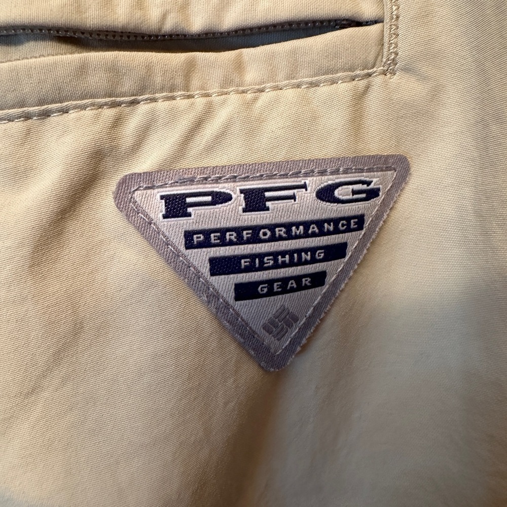 Columbia‎ PFG Men’s Size Medium Convertible Pants/Shorts Omni-Shade Tan 32” - Picture 9 of 13
